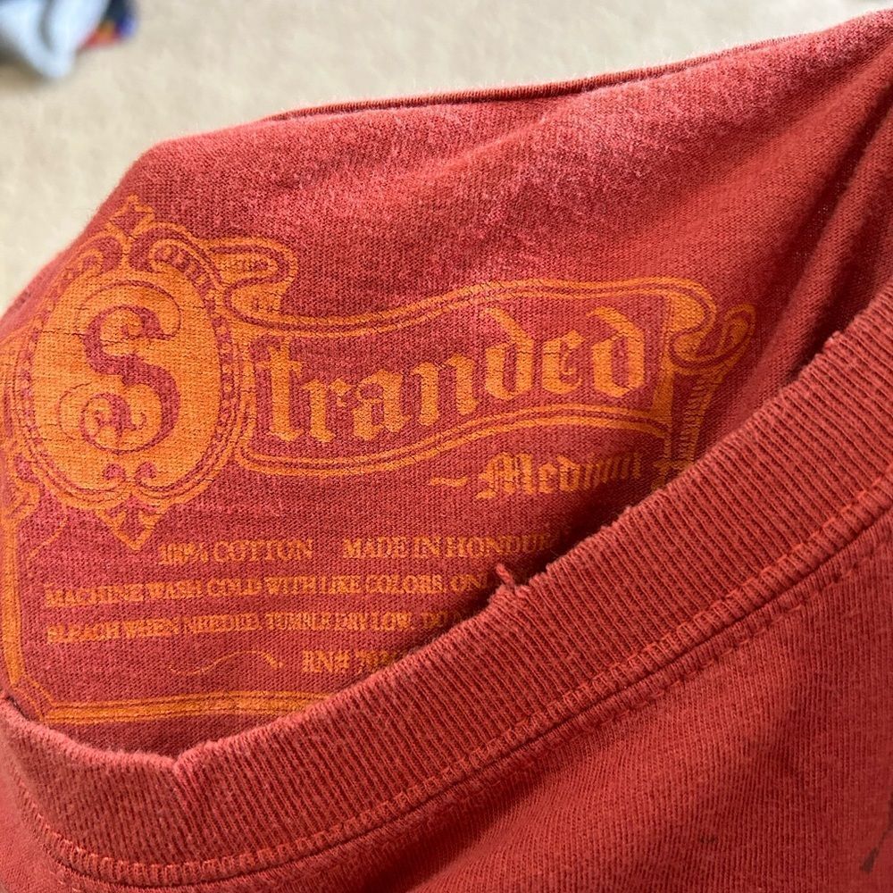 Stranded Skull Tiger Lion Tshirt - Picture 2 of 5